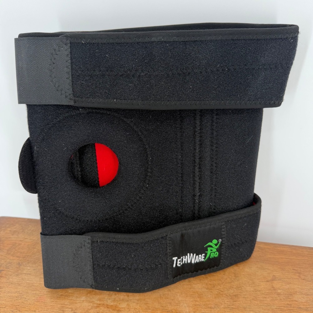 TechWare Pro Knee Brace - Size XXL Adjustable 3-Strap Support  New W/O Packaging